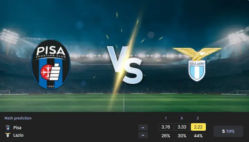 Pisa Lazio maç analizi