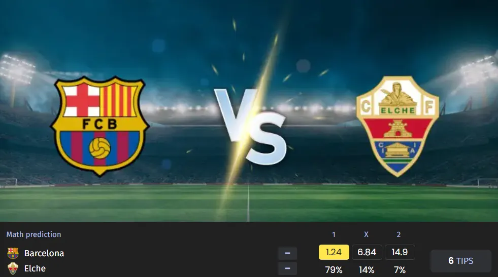 Barcelona vs Elche