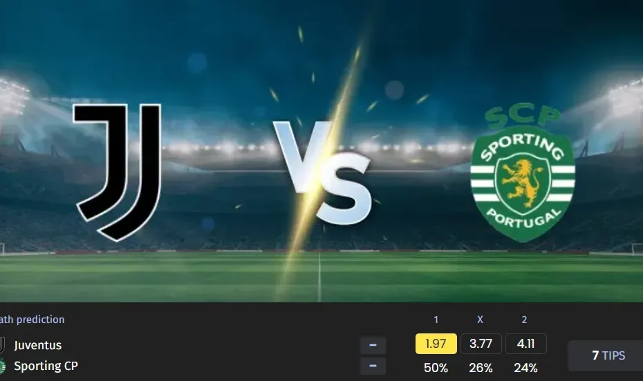 Futbol Juventus vs Sporting Lisbon Kim Kazanır