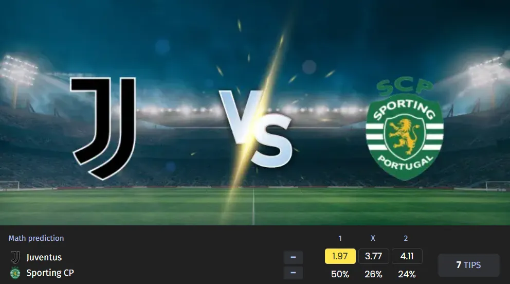 Futbol Juventus vs Sporting Lisbon Kim Kazanır?
