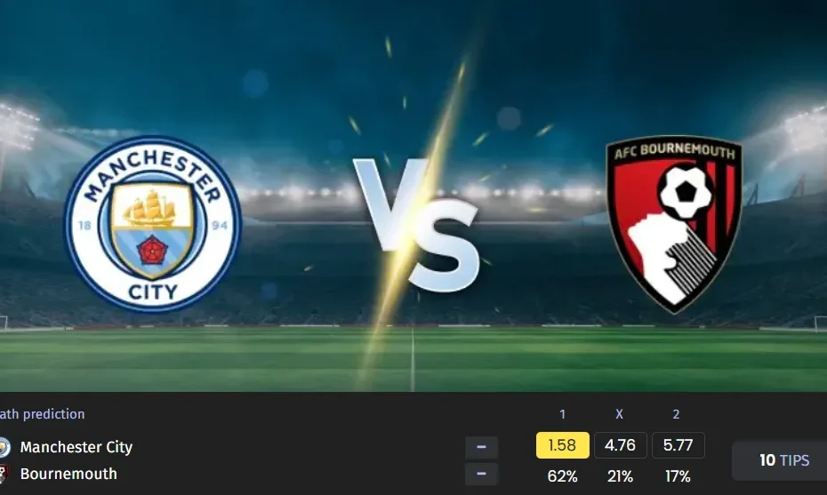 Futbol Manchester City vs Bournemouth Kim Kazanır