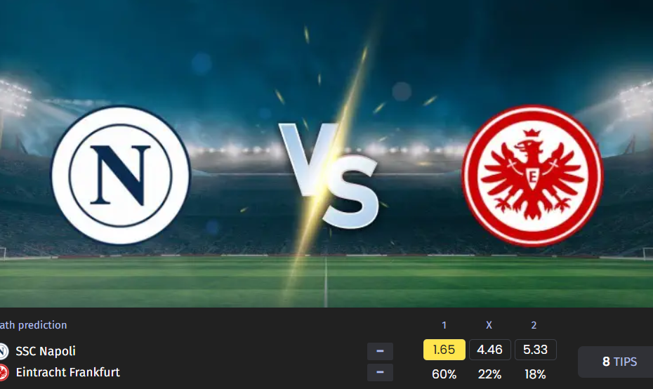 Futbol Napoli vs Eintracht Frankfurt Kim Kazanır