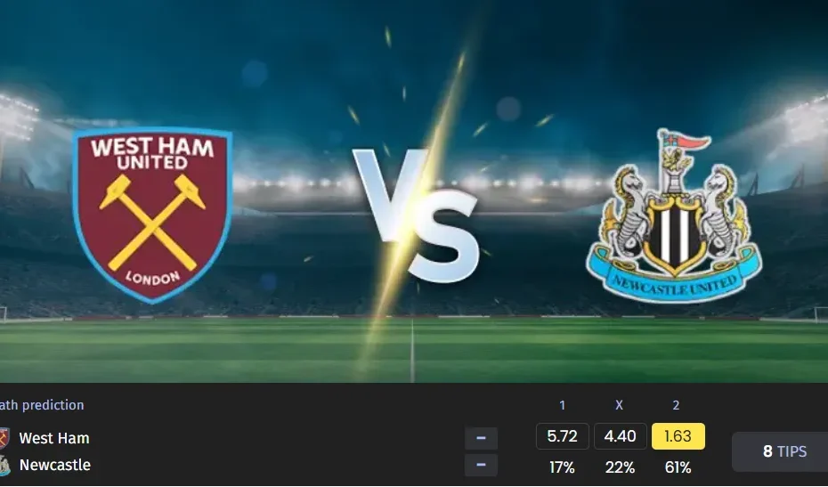 Futbol Newcastle United vs West Ham Kim Kazanır