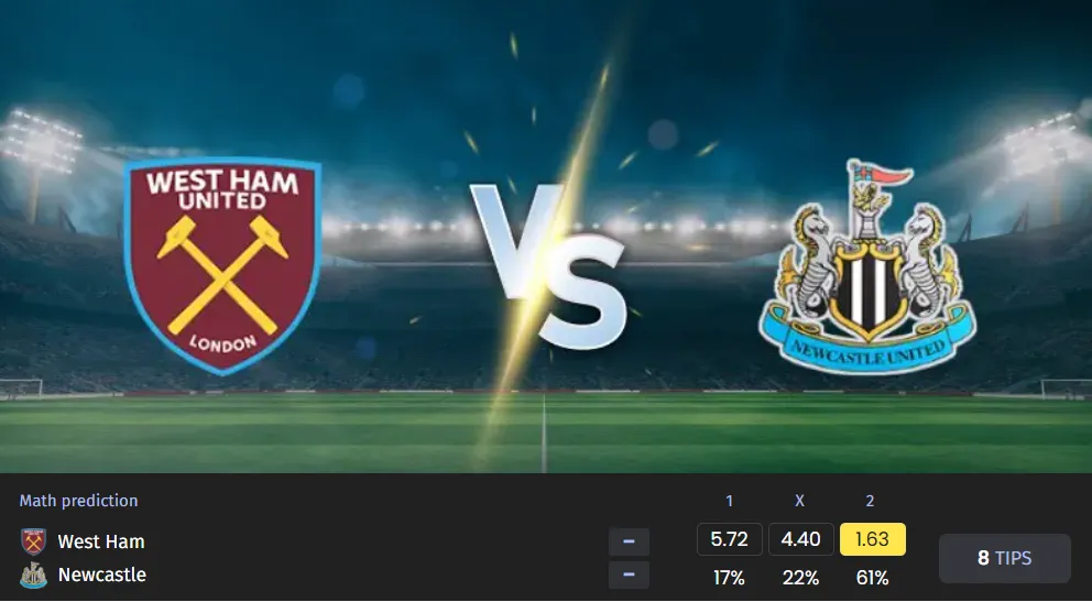 Football Newcastle United vs West Ham Who Will Win?