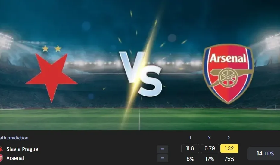 Futbol Slavia Prague vs Arsenal Kim Kazanır